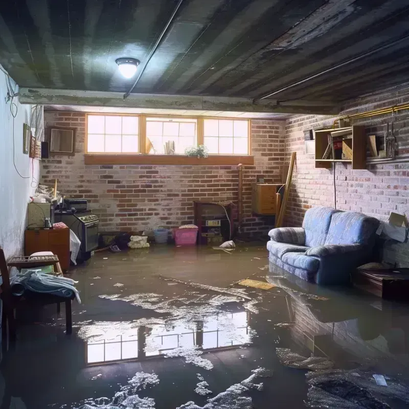 Flooded Basement Cleanup in Houston, PA